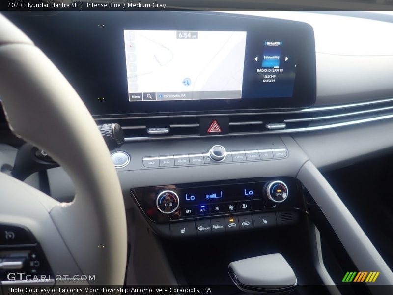 Intense Blue / Medium Gray 2023 Hyundai Elantra SEL
