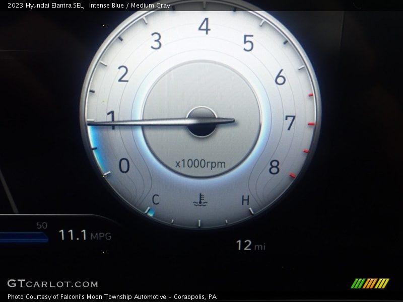 Intense Blue / Medium Gray 2023 Hyundai Elantra SEL