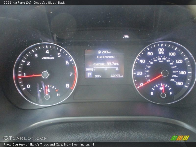Deep Sea Blue / Black 2021 Kia Forte LXS