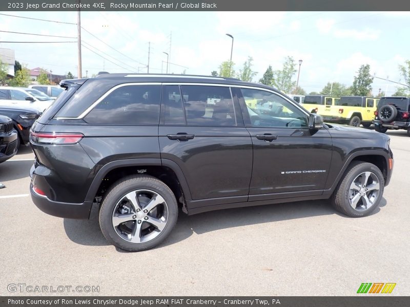 Rocky Mountain Pearl / Global Black 2023 Jeep Grand Cherokee 4XE