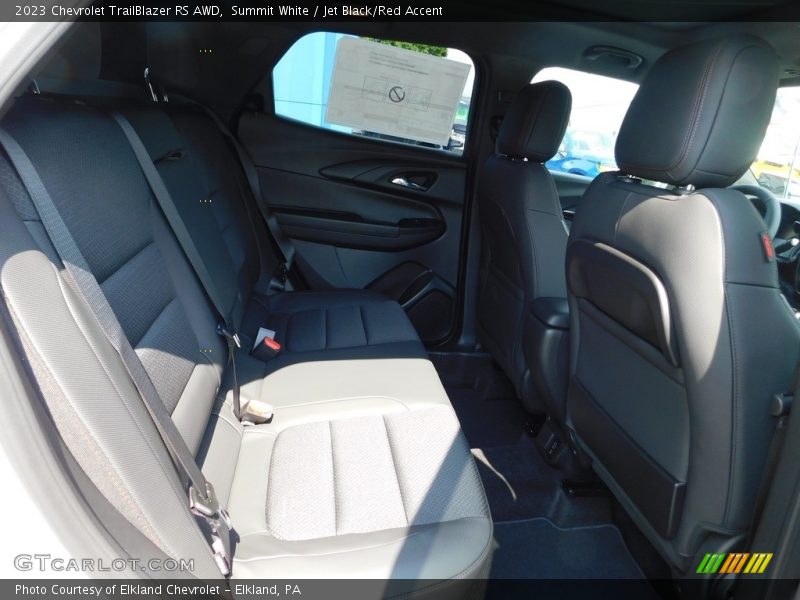 Summit White / Jet Black/Red Accent 2023 Chevrolet TrailBlazer RS AWD