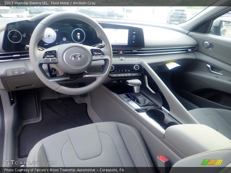  2023 Elantra SEL Medium Gray Interior