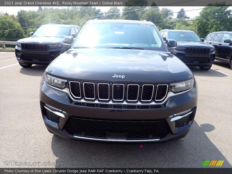 Rocky Mountain Pearl / Global Black 2023 Jeep Grand Cherokee 4XE