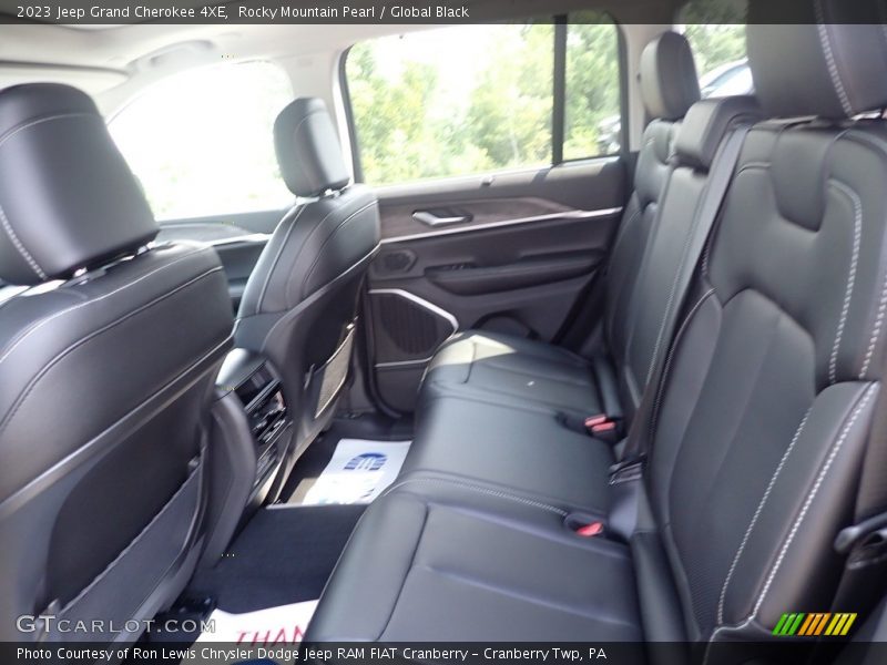 Rocky Mountain Pearl / Global Black 2023 Jeep Grand Cherokee 4XE