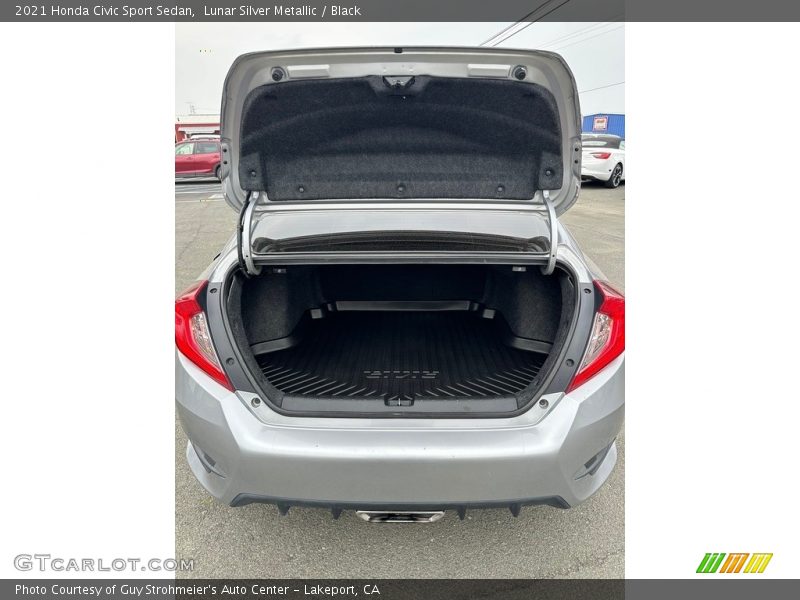 Lunar Silver Metallic / Black 2021 Honda Civic Sport Sedan
