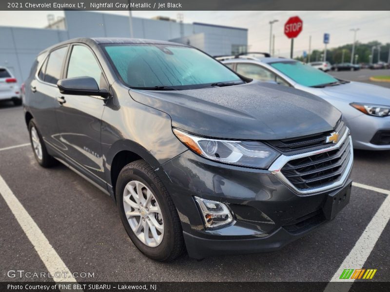 Nightfall Gray Metallic / Jet Black 2021 Chevrolet Equinox LT