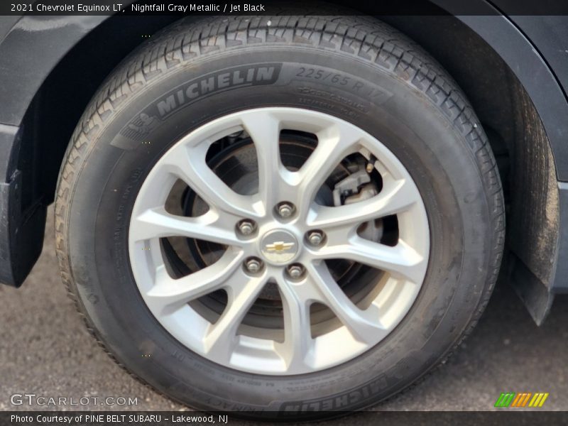 Nightfall Gray Metallic / Jet Black 2021 Chevrolet Equinox LT