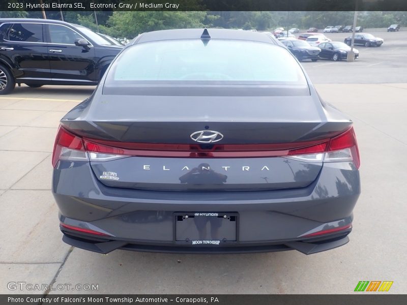 Ecotronic Gray / Medium Gray 2023 Hyundai Elantra SEL