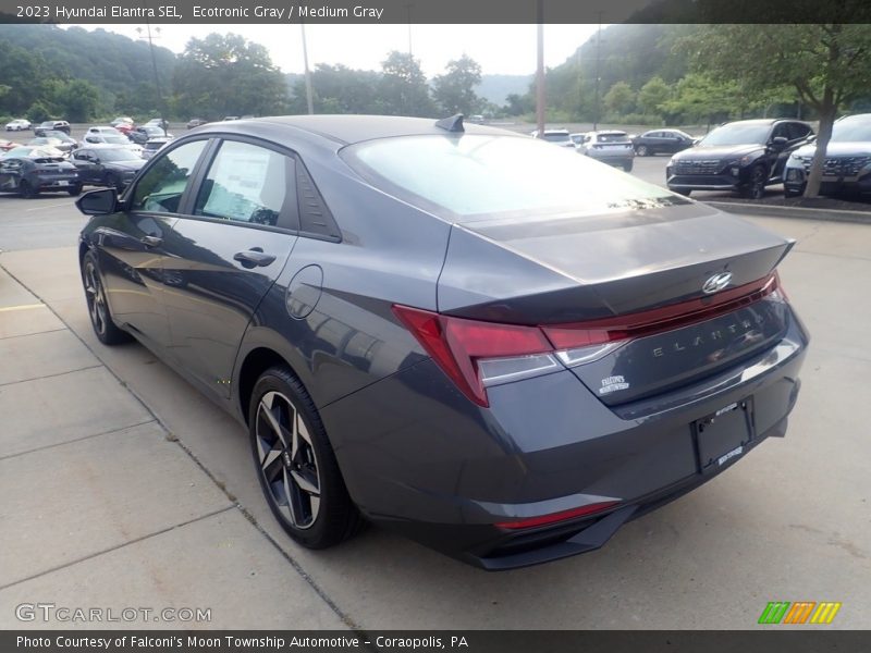 Ecotronic Gray / Medium Gray 2023 Hyundai Elantra SEL