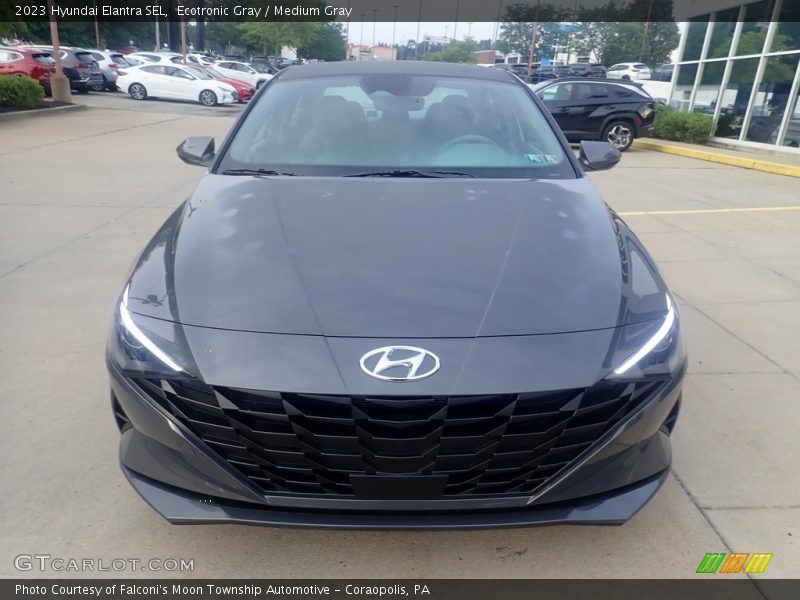 Ecotronic Gray / Medium Gray 2023 Hyundai Elantra SEL