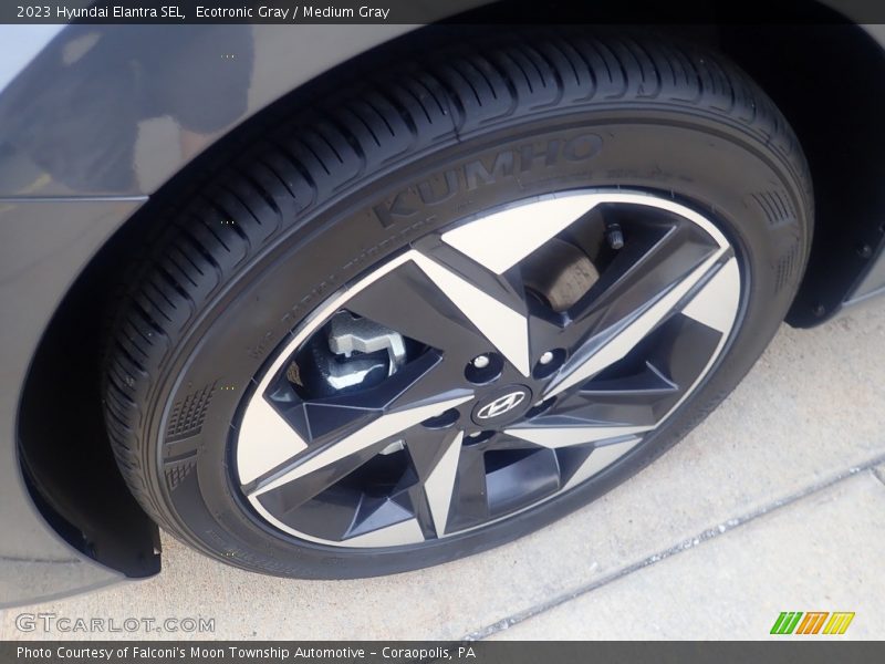 Ecotronic Gray / Medium Gray 2023 Hyundai Elantra SEL