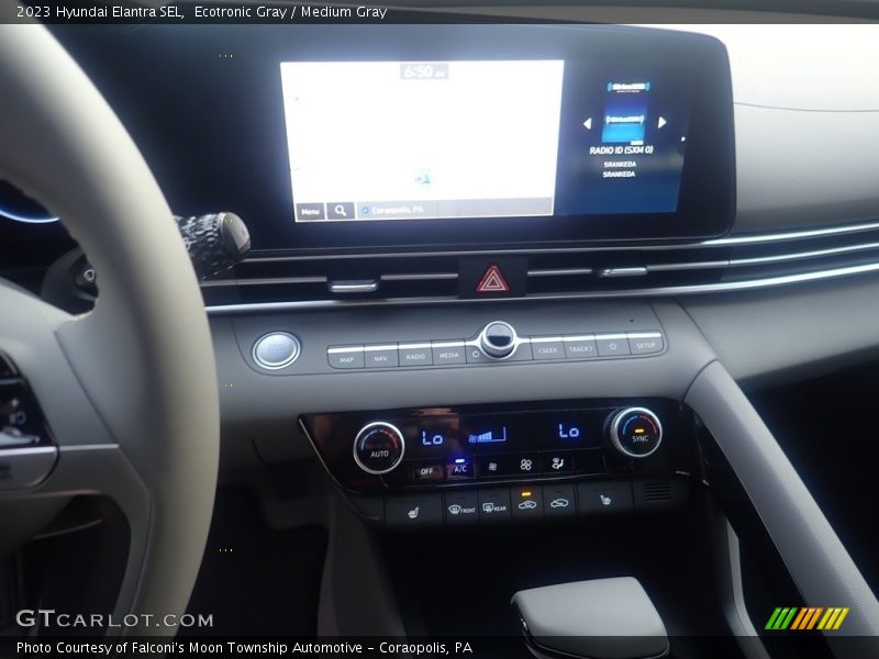 Ecotronic Gray / Medium Gray 2023 Hyundai Elantra SEL