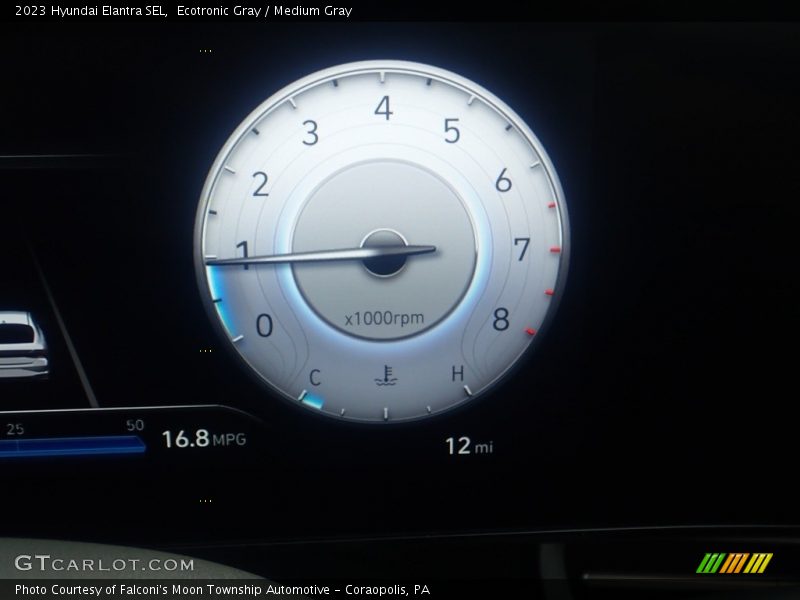 Ecotronic Gray / Medium Gray 2023 Hyundai Elantra SEL
