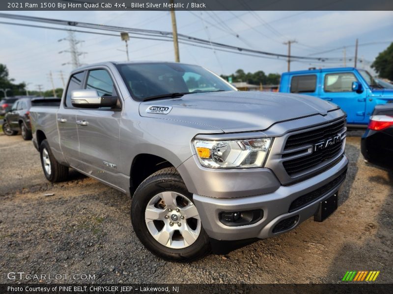 Front 3/4 View of 2021 1500 Big Horn Quad Cab 4x4