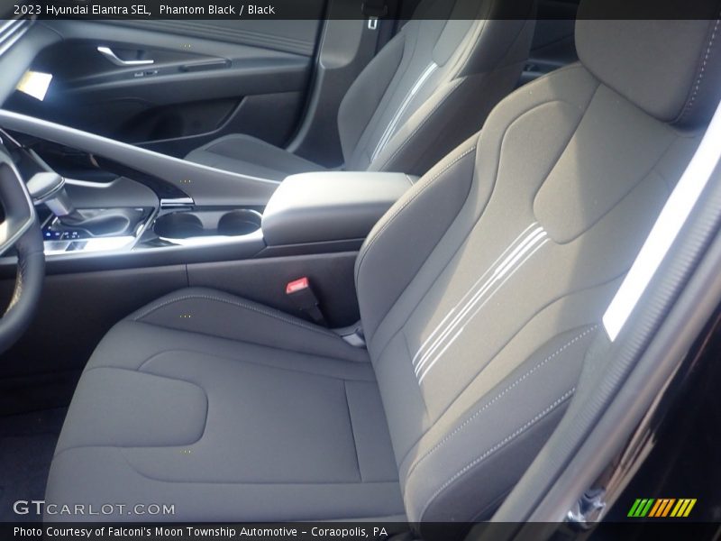 Phantom Black / Black 2023 Hyundai Elantra SEL