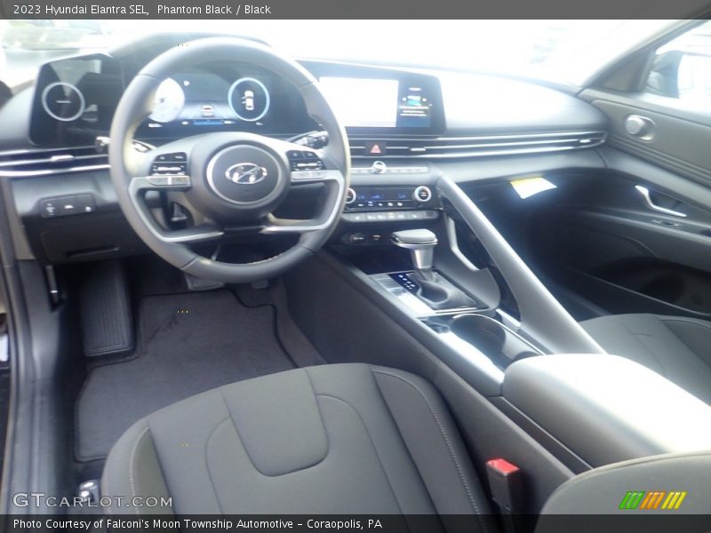 Phantom Black / Black 2023 Hyundai Elantra SEL
