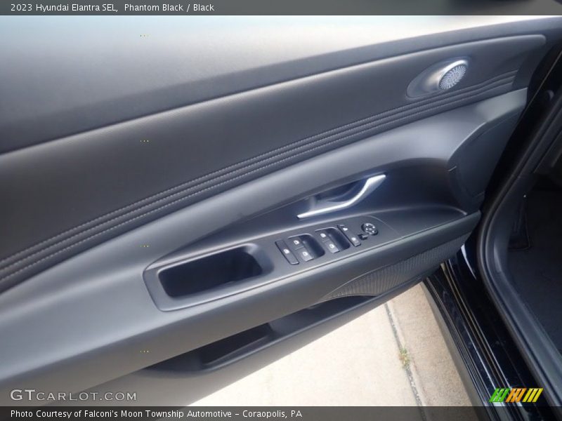 Phantom Black / Black 2023 Hyundai Elantra SEL