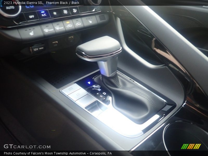 Phantom Black / Black 2023 Hyundai Elantra SEL