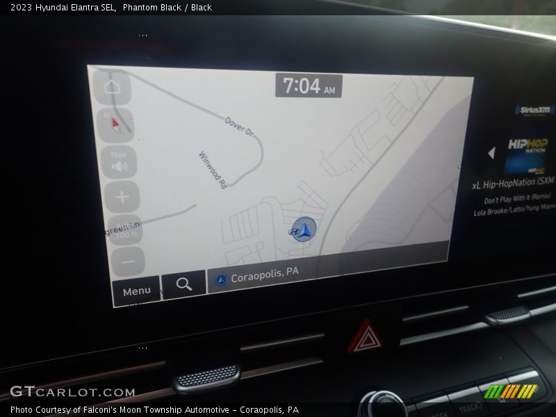 Phantom Black / Black 2023 Hyundai Elantra SEL