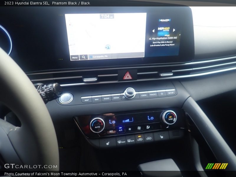 Phantom Black / Black 2023 Hyundai Elantra SEL