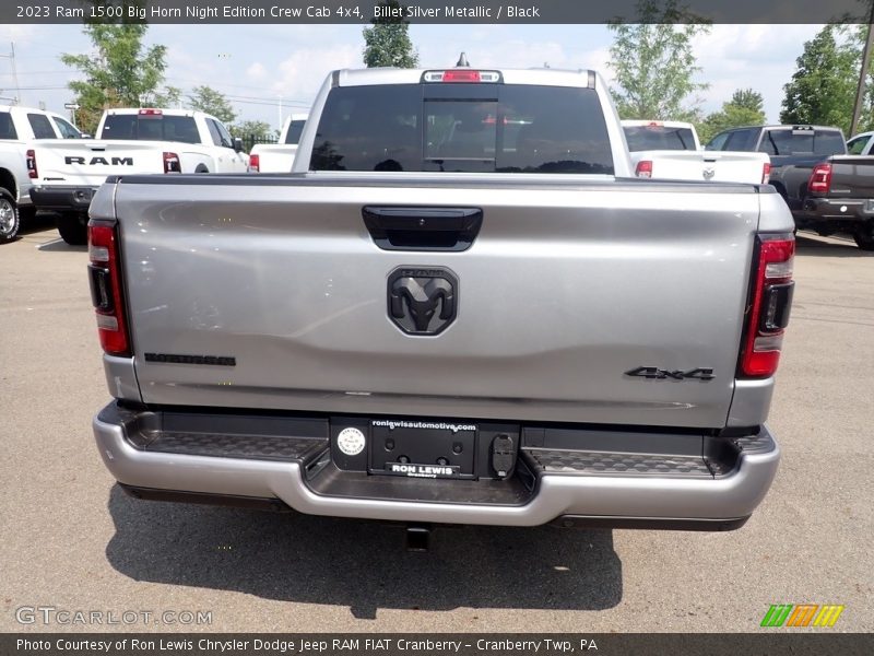 Billet Silver Metallic / Black 2023 Ram 1500 Big Horn Night Edition Crew Cab 4x4