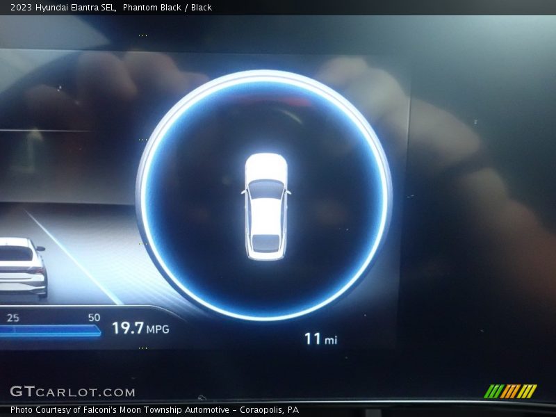 Phantom Black / Black 2023 Hyundai Elantra SEL