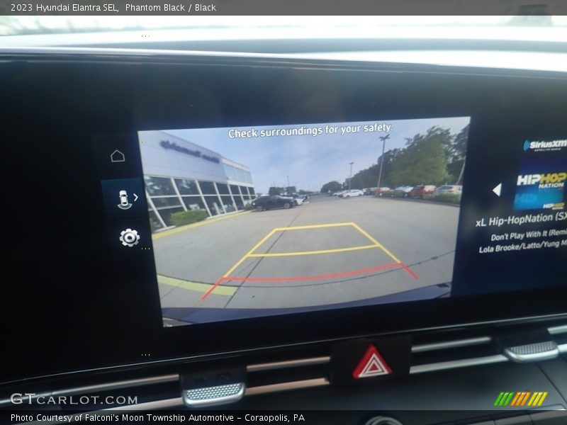 Phantom Black / Black 2023 Hyundai Elantra SEL