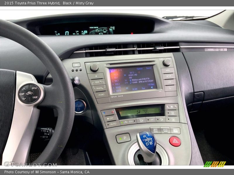 Controls of 2015 Prius Three Hybrid