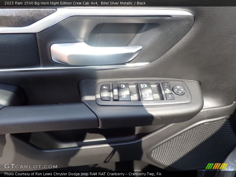 Billet Silver Metallic / Black 2023 Ram 1500 Big Horn Night Edition Crew Cab 4x4