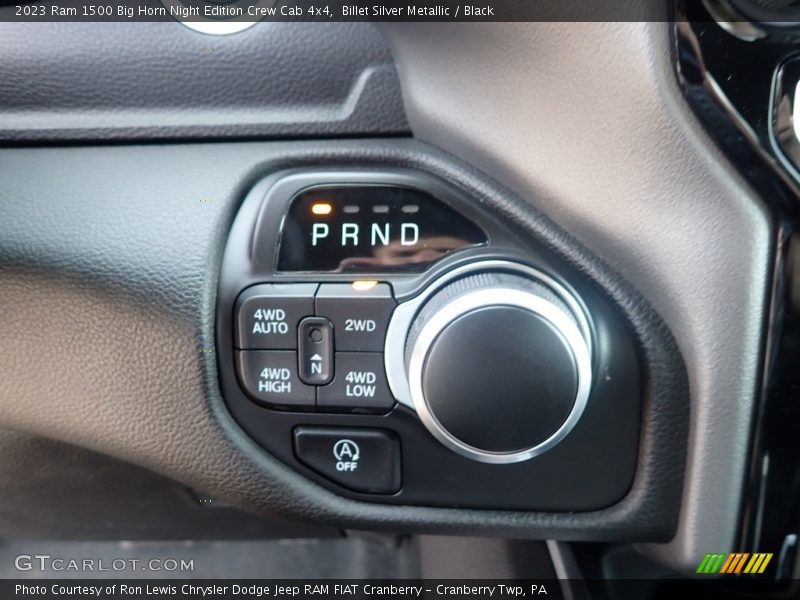  2023 1500 Big Horn Night Edition Crew Cab 4x4 8 Speed Automatic Shifter