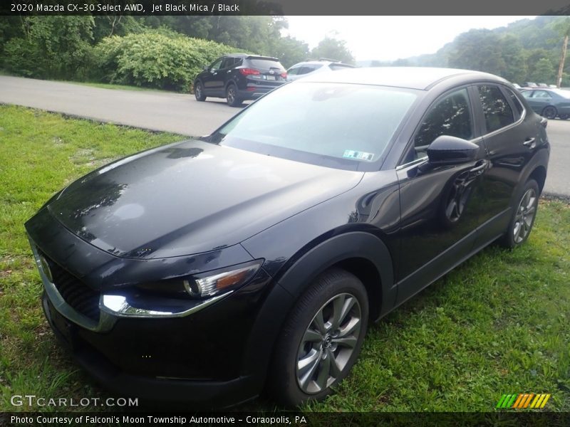 Jet Black Mica / Black 2020 Mazda CX-30 Select AWD