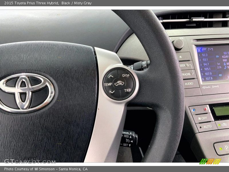  2015 Prius Three Hybrid Steering Wheel