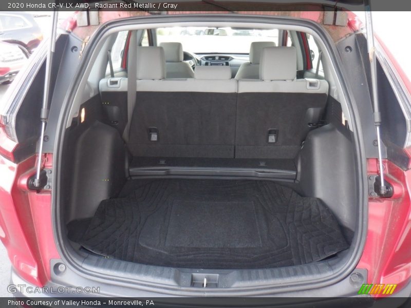 Radiant Red Metallic / Gray 2020 Honda CR-V LX AWD