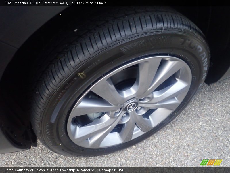 Jet Black Mica / Black 2023 Mazda CX-30 S Preferred AWD