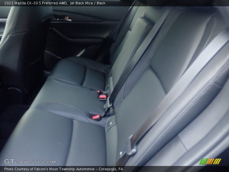 Jet Black Mica / Black 2023 Mazda CX-30 S Preferred AWD