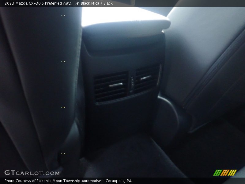 Jet Black Mica / Black 2023 Mazda CX-30 S Preferred AWD