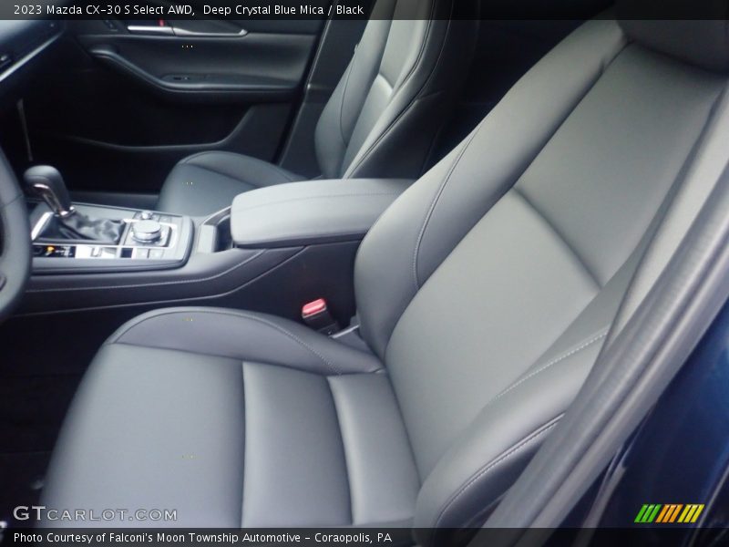 Deep Crystal Blue Mica / Black 2023 Mazda CX-30 S Select AWD