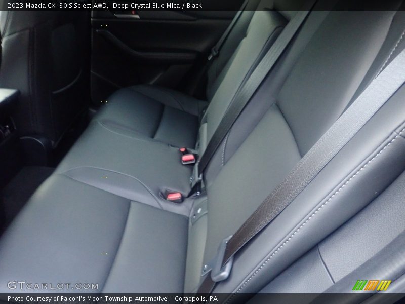 Deep Crystal Blue Mica / Black 2023 Mazda CX-30 S Select AWD