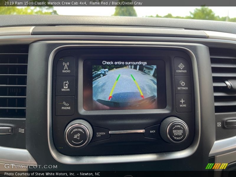 Controls of 2019 1500 Classic Warlock Crew Cab 4x4