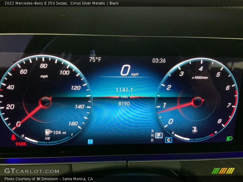 Cirrus Silver Metallic / Black 2022 Mercedes-Benz E 350 Sedan