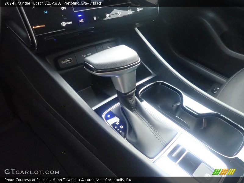 Portofino Gray / Black 2024 Hyundai Tucson SEL AWD