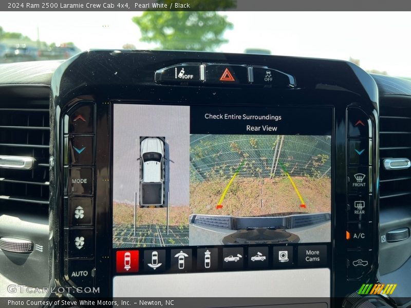 Controls of 2024 2500 Laramie Crew Cab 4x4