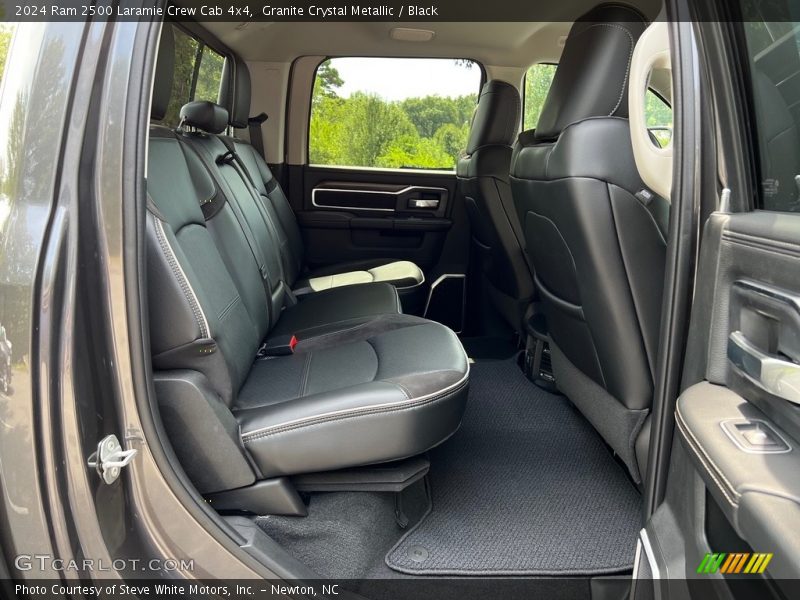 Rear Seat of 2024 2500 Laramie Crew Cab 4x4