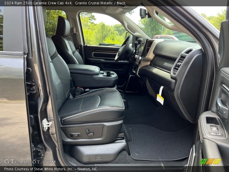 Front Seat of 2024 2500 Laramie Crew Cab 4x4