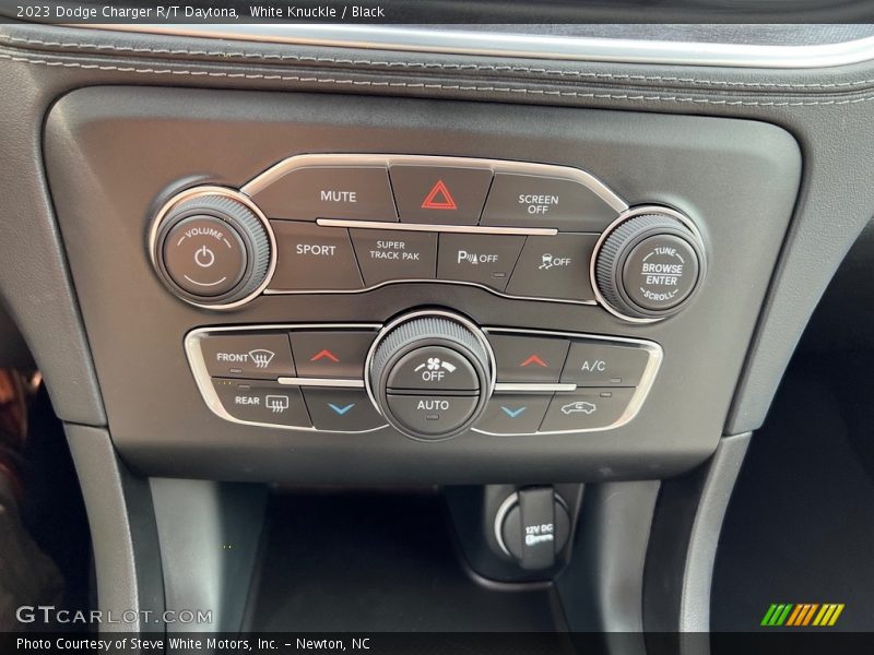 Controls of 2023 Charger R/T Daytona