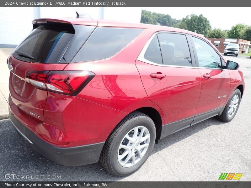 Radiant Red Tintcoat / Jet Black 2024 Chevrolet Equinox LT AWD