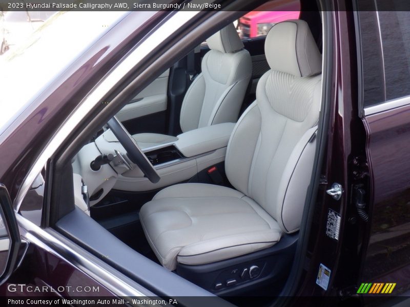 Sierra Burgundy / Navy/Beige 2023 Hyundai Palisade Calligraphy AWD