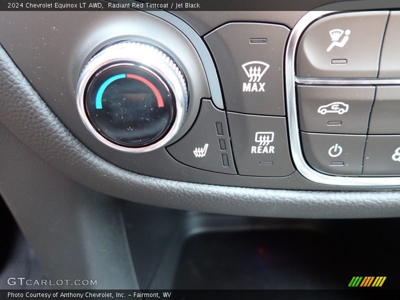 Radiant Red Tintcoat / Jet Black 2024 Chevrolet Equinox LT AWD