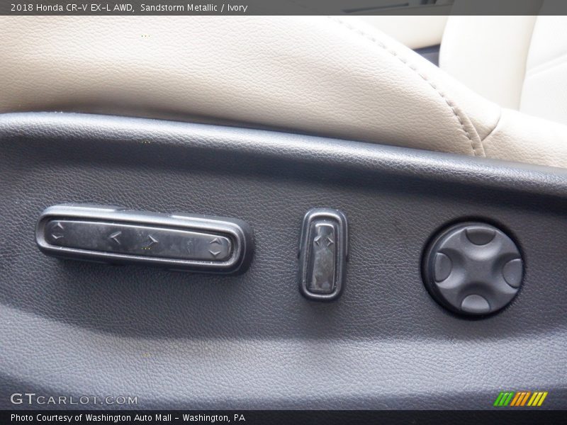 Sandstorm Metallic / Ivory 2018 Honda CR-V EX-L AWD
