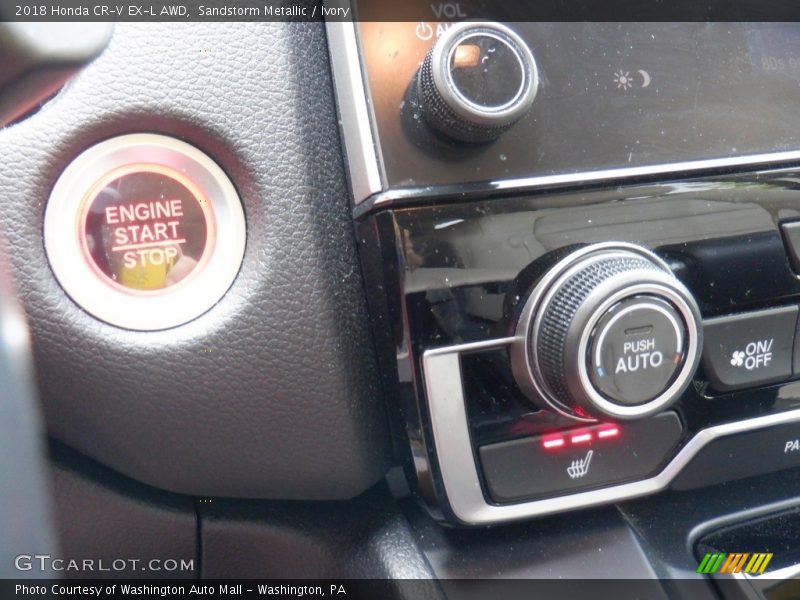 Sandstorm Metallic / Ivory 2018 Honda CR-V EX-L AWD